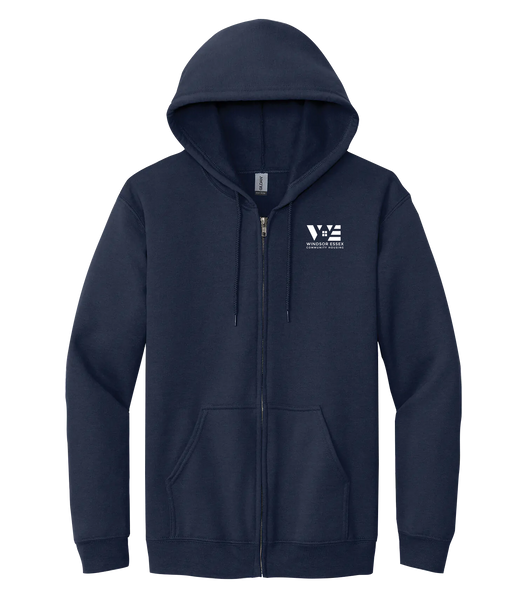 Windsor Essex Community Housing Adult Full-Zip Hooded Sweatshirt with Embroidered Logo