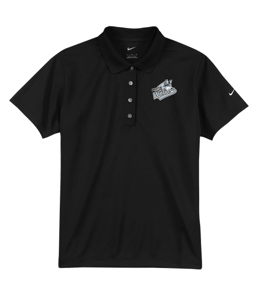 Wolves Staff Ladies Nike® Basic Dri-Fit Polo with Embroidered Logo