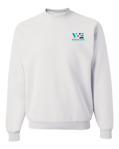 Windsor Essex Community Housing Adult Crewneck Sweatshirt with Left Chest Embroidered Logo