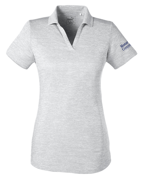 Motor City Community Credit Union Ladies' Golf Puma Polo with Printed Logo