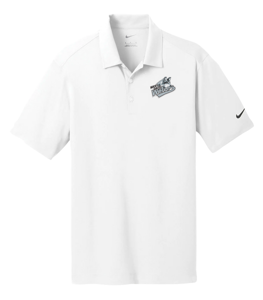 Wolves Staff Adult Nike® Dri-Fit Mesh Polo with Embroidered Logo