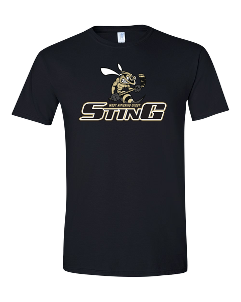 Sting Adult Softstyle T-Shirt with Printed Logo