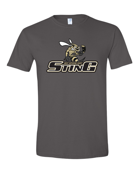 Sting Adult Softstyle T-Shirt with Printed Logo