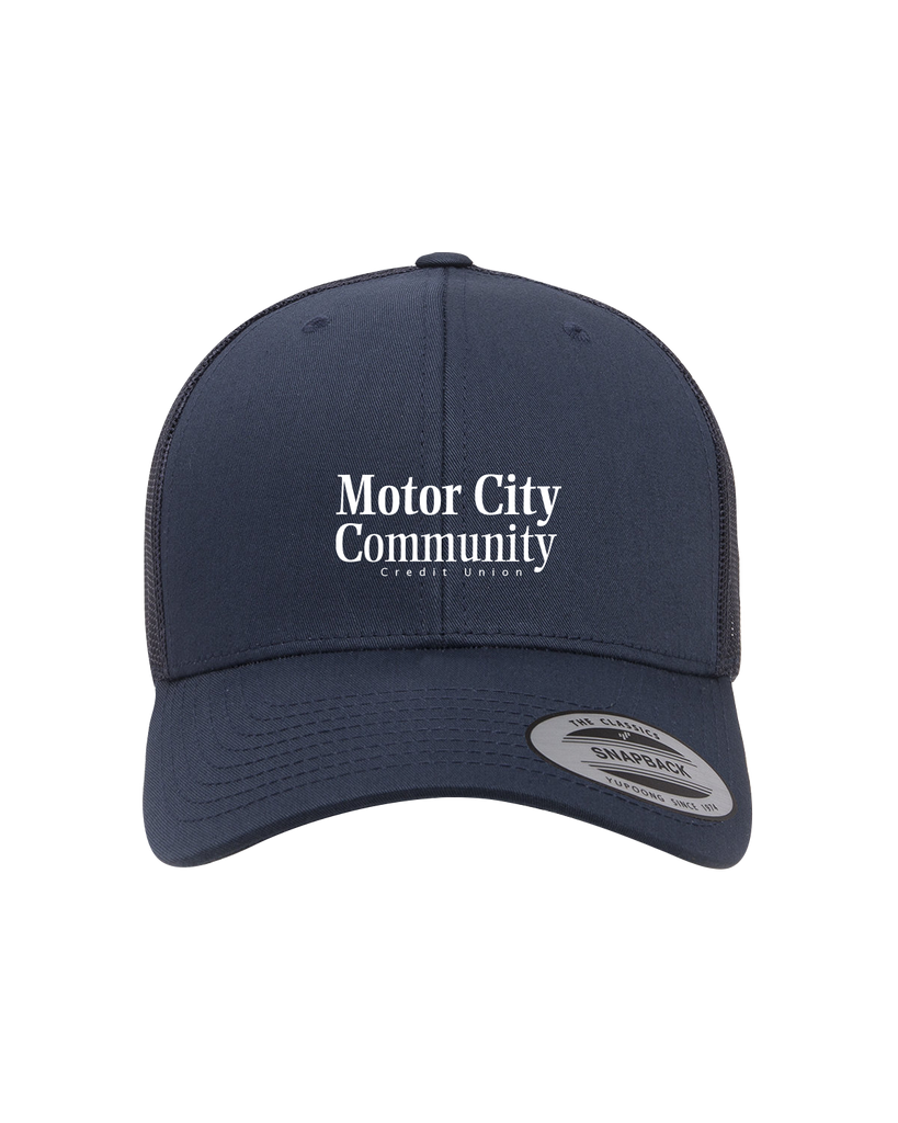 Motor City Community Credit Union Trucker Cap with Embroidered Logo