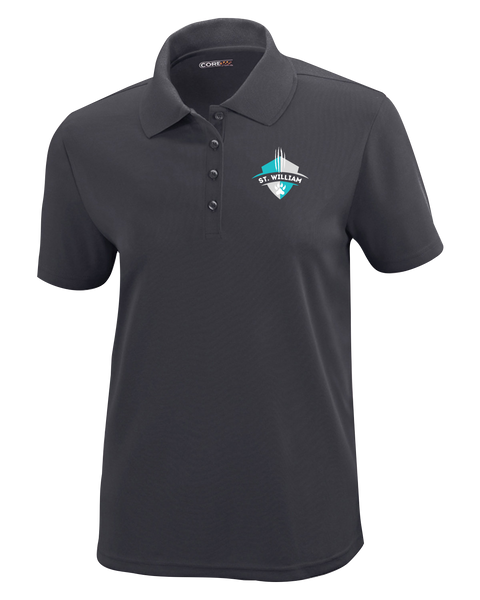 St. William Ladies Dri-Fit Polo with Embroidered Logo