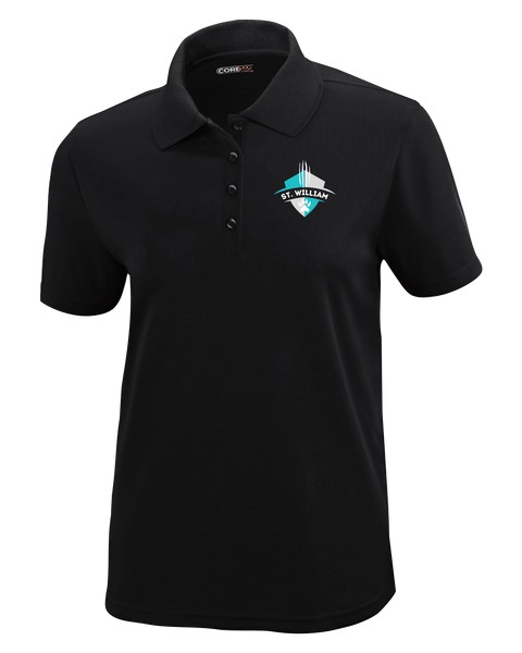 St. William Ladies Dri-Fit Polo with Embroidered Logo