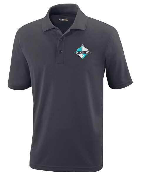 St. William Adult Dri-Fit Polo with Embroidered Logo