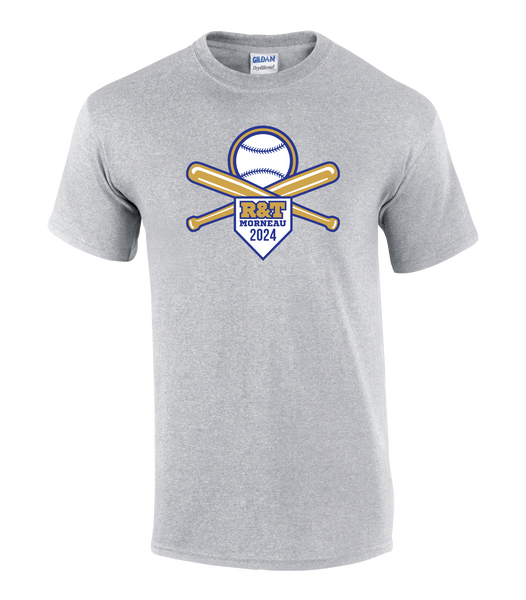 R&T Morneau Tournament Youth Ring Spun Cotton T-Shirt with Printed Logo