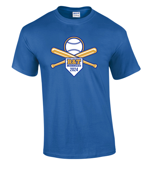 R&T Morneau Tournament Youth Ring Spun Cotton T-Shirt with Printed Logo