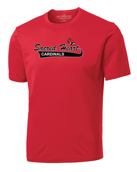 Sacred Heart Adult Dri-Fit T-Shirt with Printed Logo