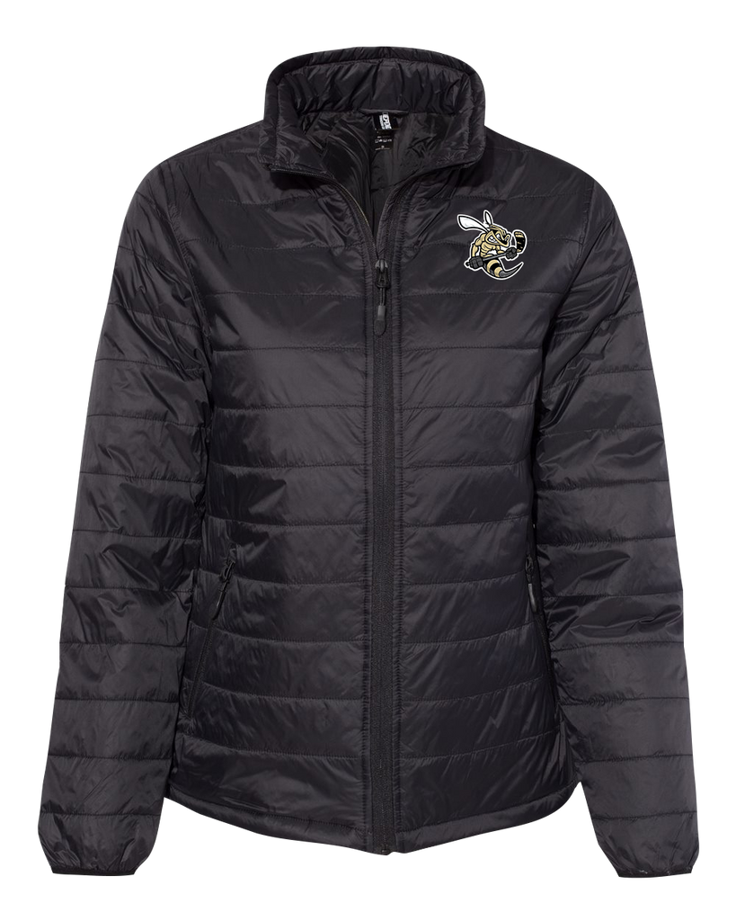 Sting Ladies Puffer Jacket with Embroidered Logo