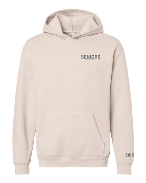 Saints Senior 2024 Adult ReFlex Fleece Hoodie with Printed Logos