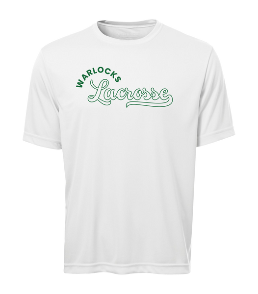 Warlocks Lacrosse Script Youth Dri-Fit T-Shirt with Printed Logo