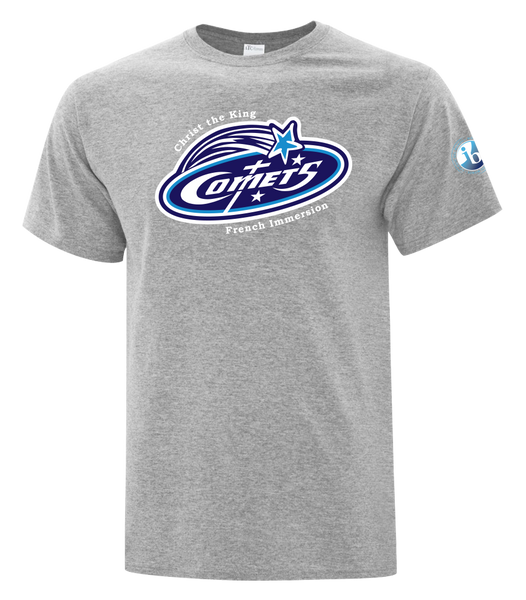 Comets Youth Cotton T-Shirt with Printed Logo