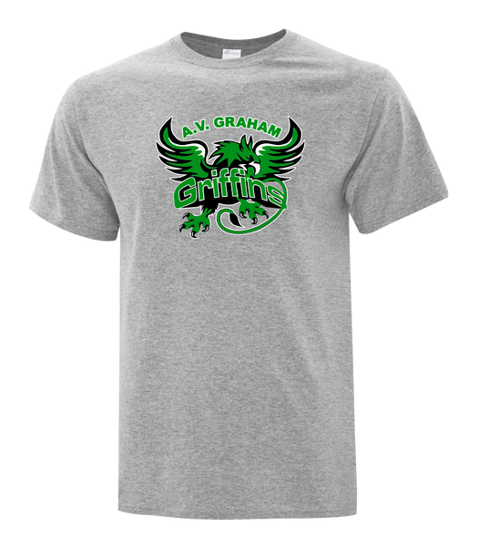 Griffins Youth Cotton T-Shirt with Printed Logo