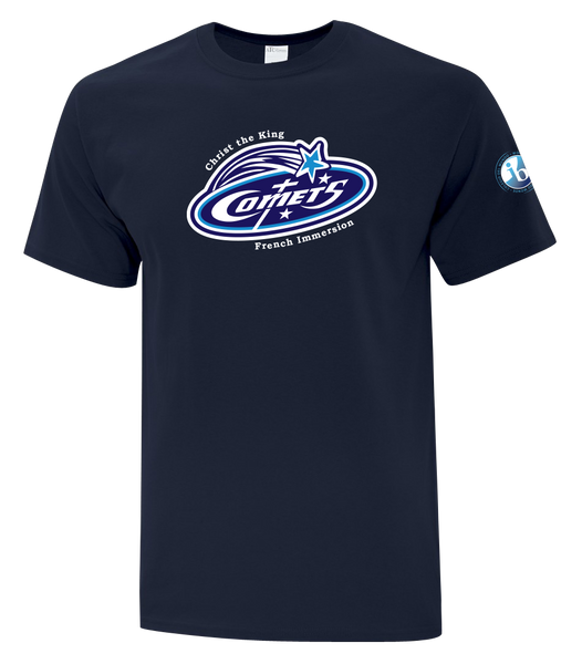 Comets Youth Cotton T-Shirt with Printed Logo