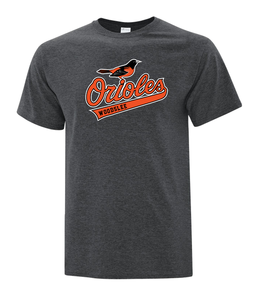 Woodslee Orioles Script Youth Cotton TShirt with Printed Logo