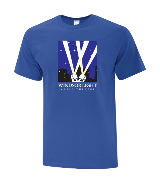 Windsor Light Music Theatre Youth Cotton T-Shirt with Printed logo