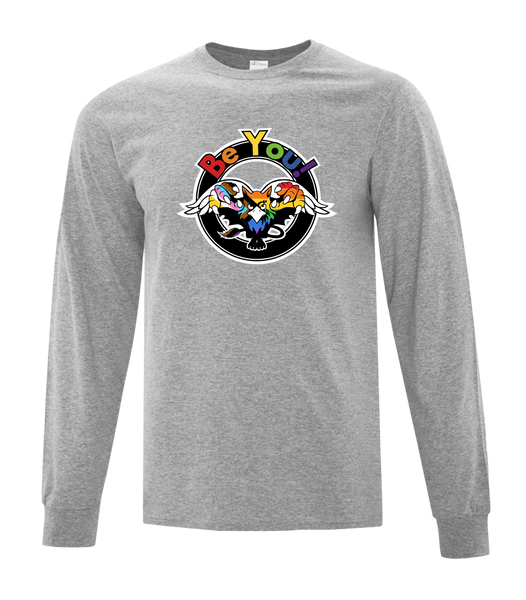 Glenwood "Be You" Youth Cotton Long Sleeve with Printed Logo