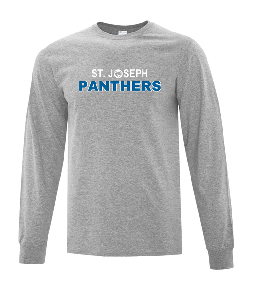 St. Joseph Youth Cotton Long Sleeve with Printed Logo