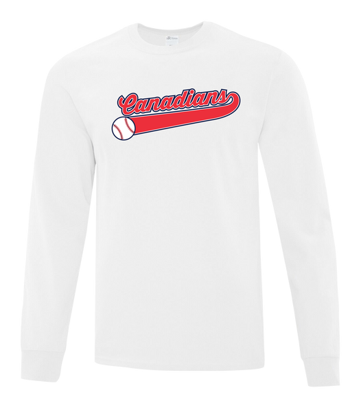 Windsor South Canadians Youth Cotton Long Sleeve with Printed Logo