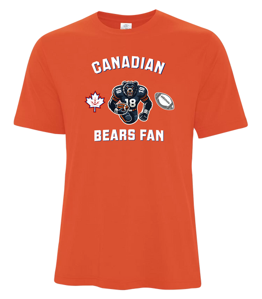 Bears Fan Adult Cotton T-Shirt with Printed Logo