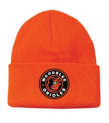 Woodslee Orioles Knit Toque Cap with Embroidered Logo