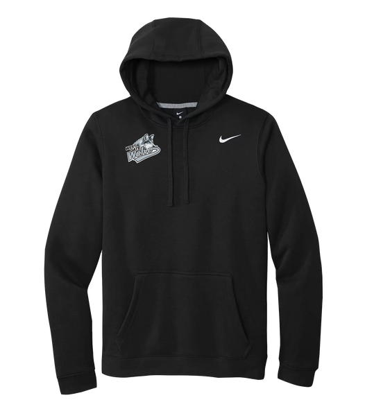 Wolves Staff Adult Nike® Fleece Hoodie With Embroidered Logo