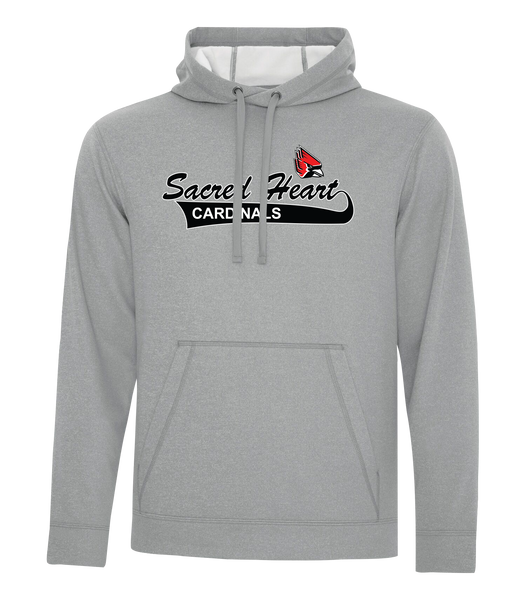 Sacred Heart Adult Dri-Fit Hoodie With Applique Logo