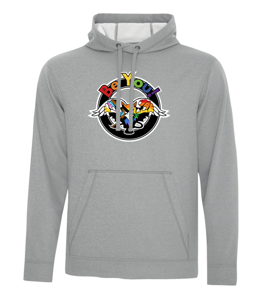 Glenwood "Be You" Youth Dri-Fit Hoodie With Printed Logo