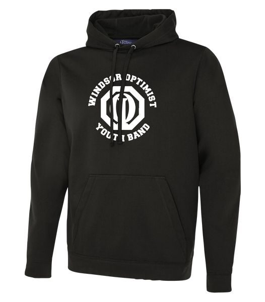 Windsor Optimist Band Youth Dri-Fit Hoodie With Printed Logo