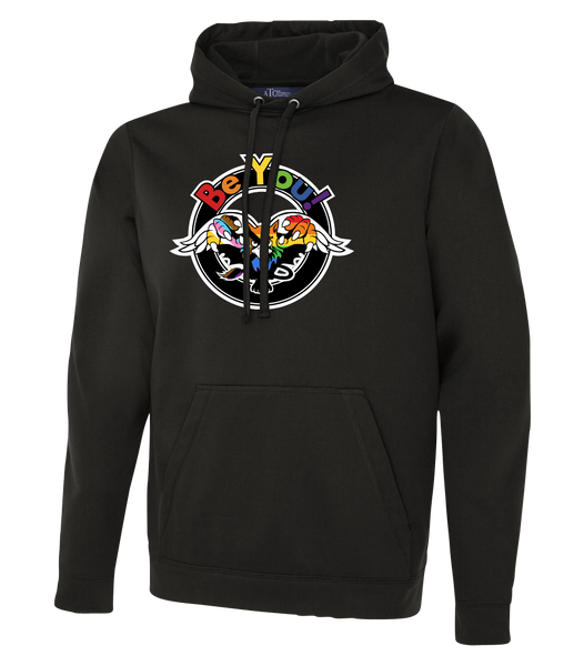 Glenwood "Be You" Adult Dri-Fit Hoodie With Printed Logo