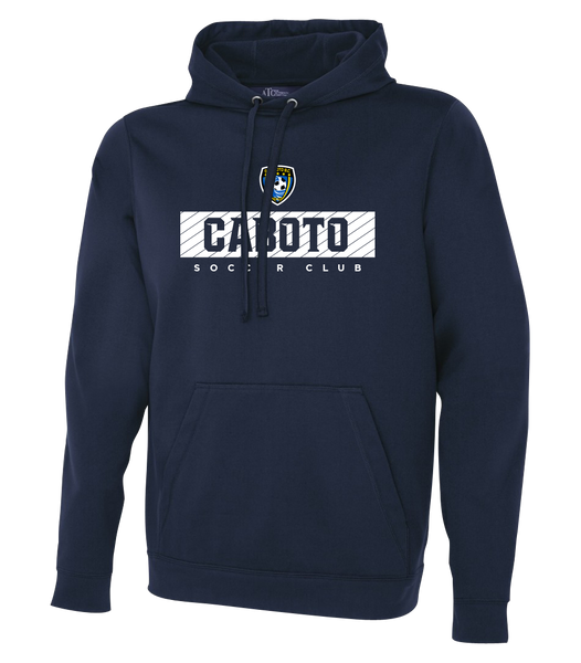 Caboto Soccer Club Block Letters Adult Dri-Fit Hoodie with Printed Logo