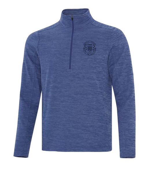 Walkerville Collegiate Institute Adult 1/2 Zip Sweater with Embroidered Left Chest Logo