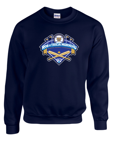 Rob & Tricia Morneau Tournament Youth Crewneck Sweatshirt with Printed Logo