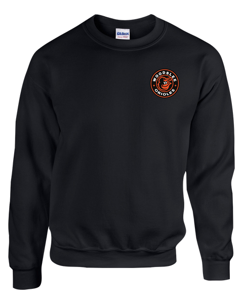 Woodslee Orioles Adult Fleece Crewneck with Printed Logo