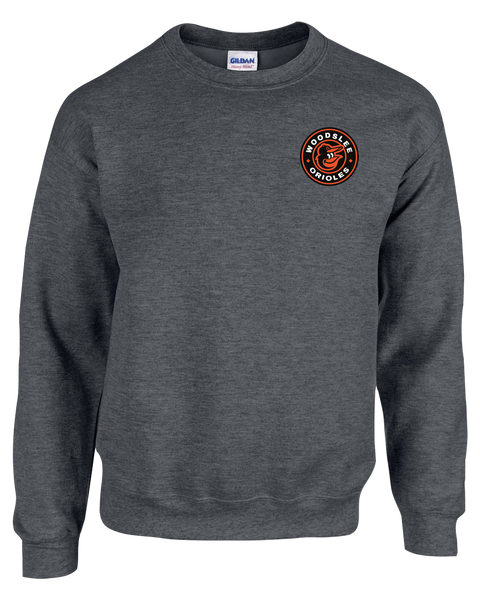 Woodslee Orioles Adult Fleece Crewneck with Printed Logo