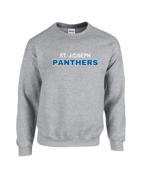 St. Joseph Youth Fleece Crewneck with Printed Logo