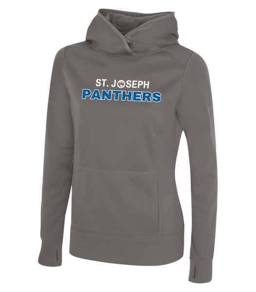 St. Joseph Staff Ladies Dri-Fit Hoodie With Printed logo