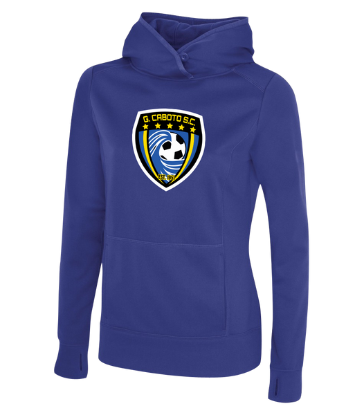 Caboto SC Crest Ladies Dri-Fit Hoodie with Printed Logo