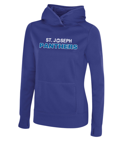 St. Joseph Staff Ladies Dri-Fit Hoodie With Printed logo