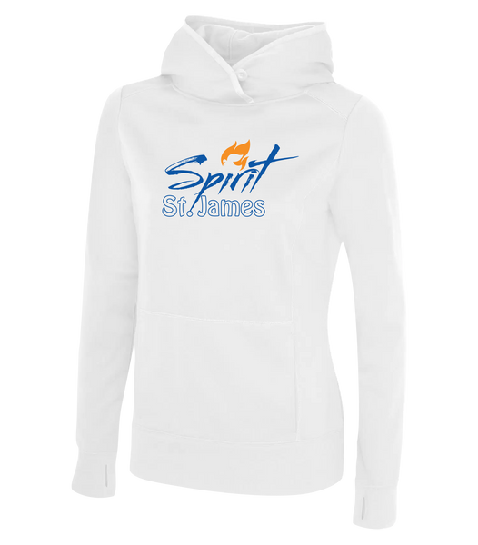 St. James Ladies Dri-Fit Hoodie with Printed Logo