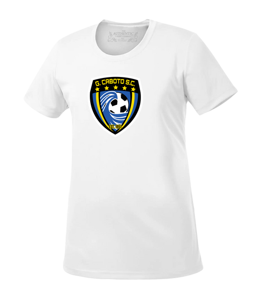 Caboto SC Crest Ladies Dri-Fit T-Shirt with Printed Logo