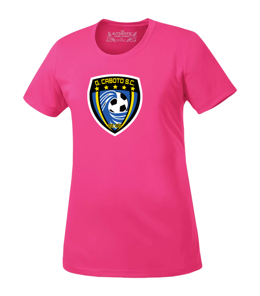 Caboto SC Crest Ladies Dri-Fit T-Shirt with Printed Logo