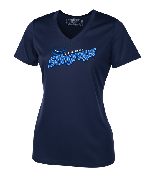 Stella Maris Stingrays Ladies Dri-Fit Short Sleeve