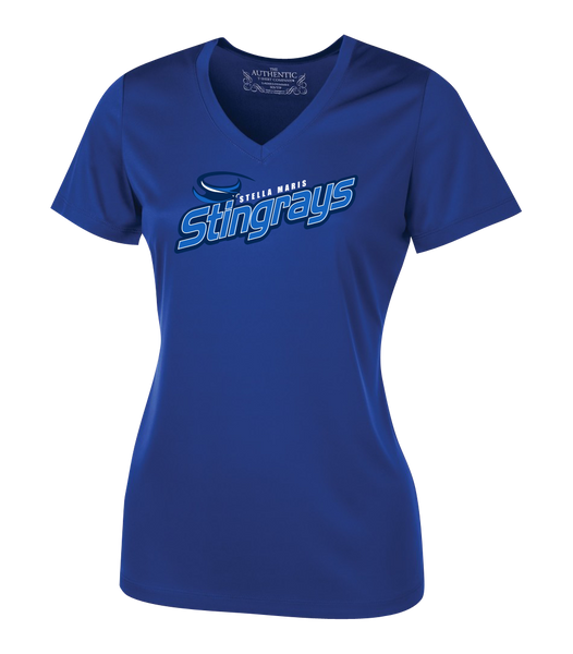 Stella Maris Stingrays Ladies Dri-Fit Short Sleeve