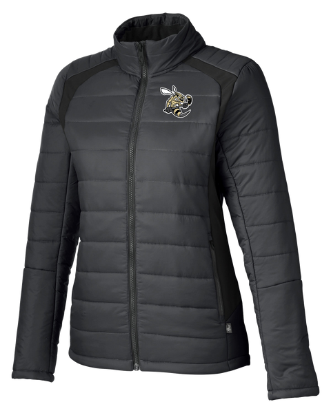 Sting Ladies Challenger Puffer Jacket with Embroidered Logo