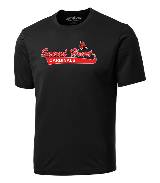 Sacred Heart Adult Dri-Fit T-Shirt with Printed Logo