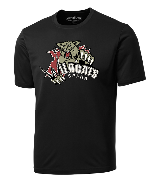 Wildcats SPFHA Youth Dri-Fit T-Shirt with Printed Logo