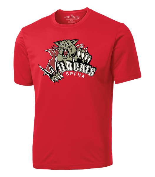 Wildcats SPFHA Youth Dri-Fit T-Shirt with Printed Logo